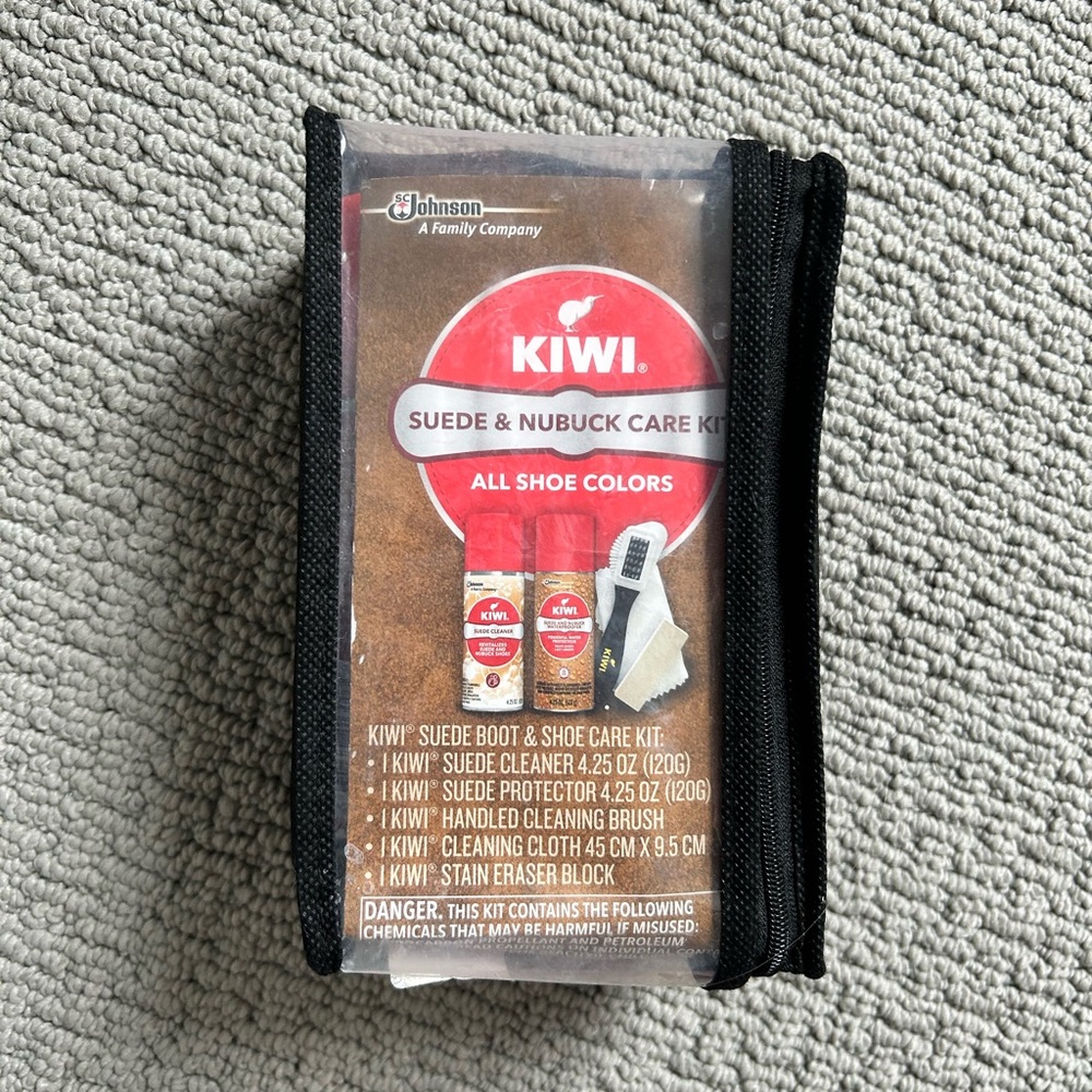 Kiwi suede and nubuck cleaner